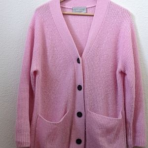 Oversized Alpaca Cardigan